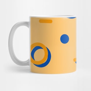 Abstract dots and line pattern Mug